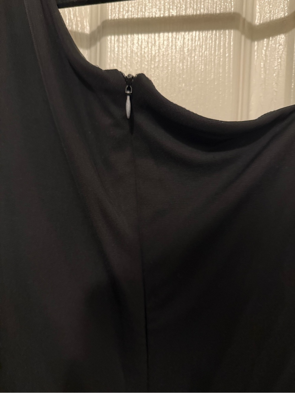 Women's Asymmetric Rhinestone-Trim Draped Jumpsuit Size 14 - Picture 9 of 10